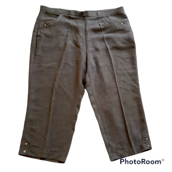 Capri Pants lightweight Grey size 12 - Picture 1 of 6